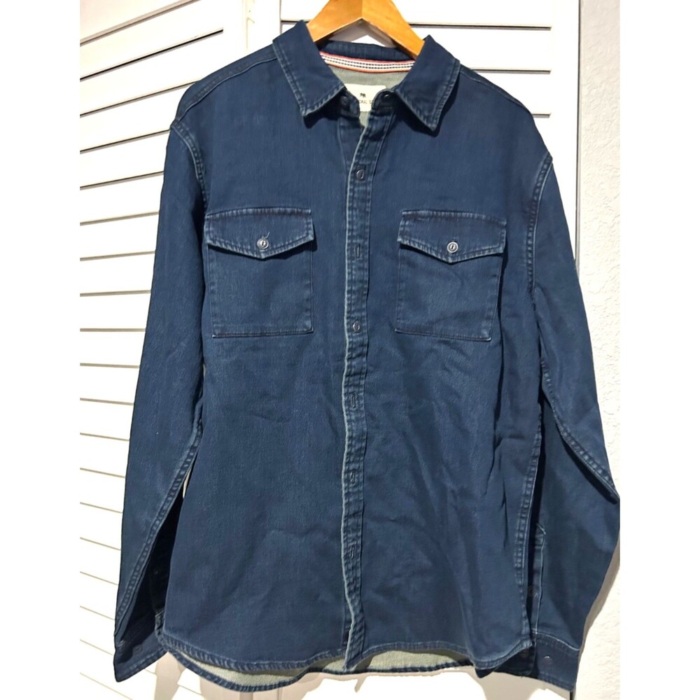 The Normal Brand Men’s NWT Big Jake Shirt Jacket Overshirt Shacket size L NWT